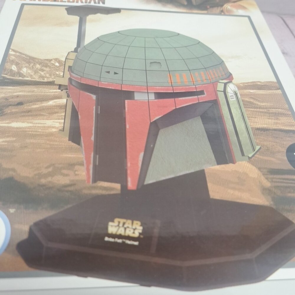 Star Wars Boba Fett Helmet 4D Puzzle, 100 Piece - Sealed Box - Picture 7 of 7
